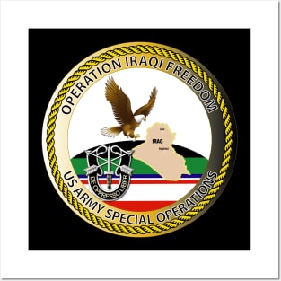 OIF - Emblem - Operation Iraqi Freedom - SF Posters and Art